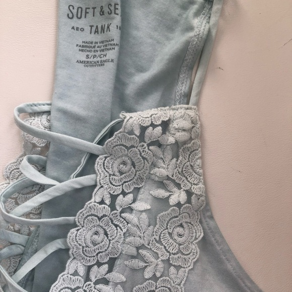 NWT AE soft and sexy tank, size SM - Picture 4 of 4